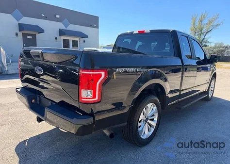 2016 Ford F150 Super Cab from USA, damaged, VIN 1FTEX1CP5GFB94256